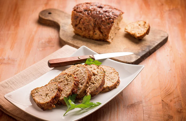 Pork and apple meatloaf
