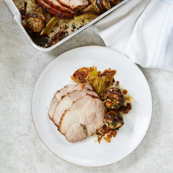 Pork and artichokes