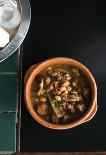 Pork and bean soup