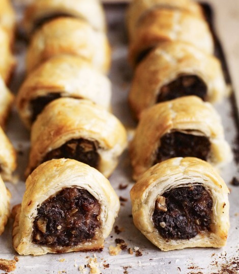 Pork and black pudding sausage rolls