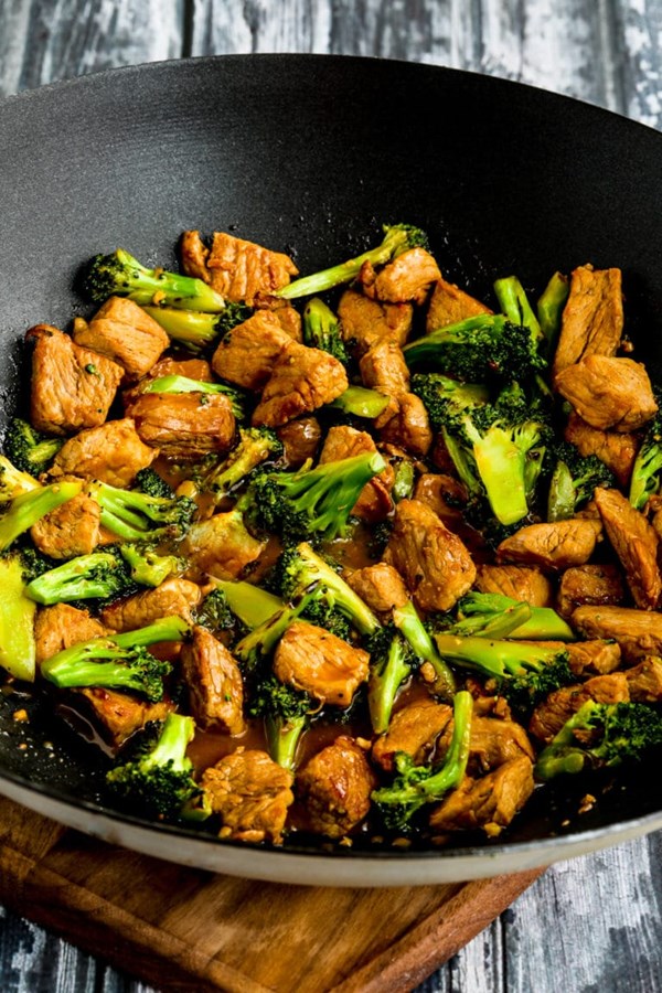 Pork and broccoli stir-fry with ginger recipe | Eat Your Books