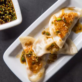 Pork and cabbage potstickers