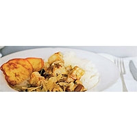 Pork and cider hotpot