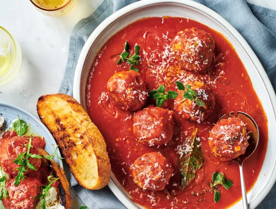 Pork and fennel polpette