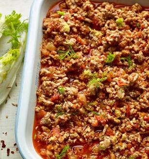 Pork and fennel ragu