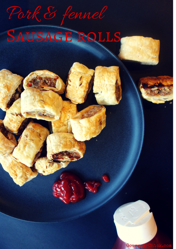 Pork and fennel sausage rolls