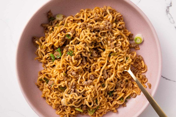 Pork and garlic noodles