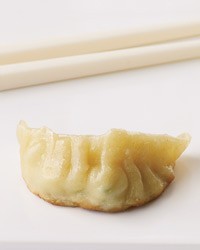 Pork and kimchi dumplings