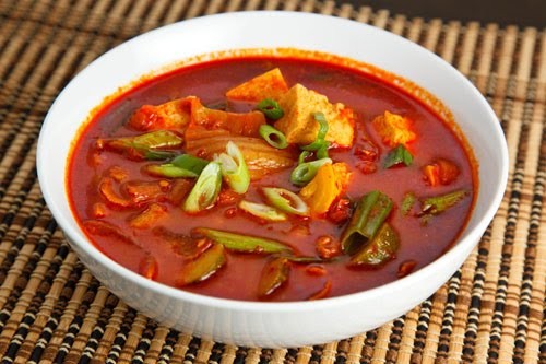 Pork and kimchi stew (Kimchi jjigae)