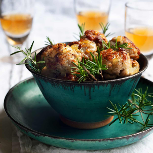 Pork and lemon fricadelles