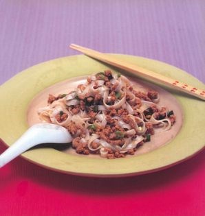 Pork and oyster sauce noodles