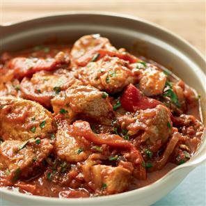 Pork and pepper goulash