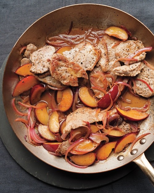 Pork and plums