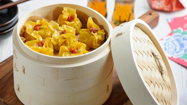 Pork and prawn dumplings