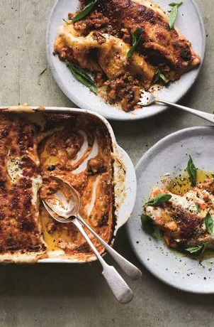 Pork and sage cannelloni