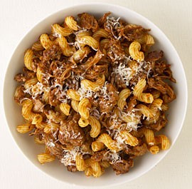 Pork and sausage ragù