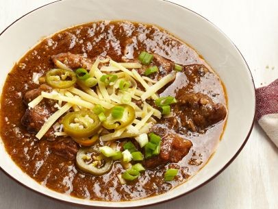 Pork and tomatillo chili