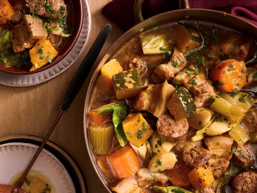 Pork and vegetable soup (Kawlata)