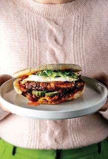 Pork belly pita