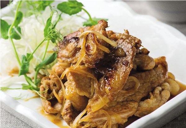 Pork belly with ginger and onions (Buta no shogayaki)
