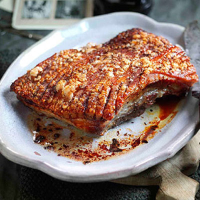 Pork belly with perfect crackling