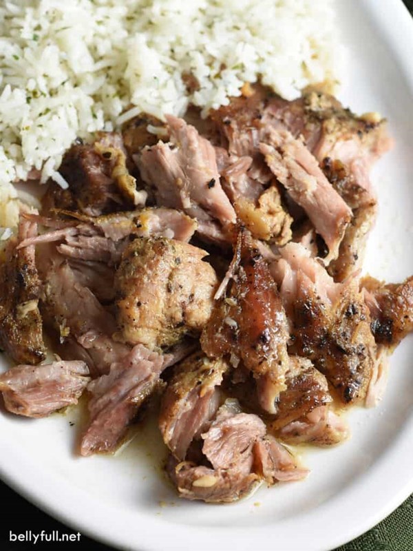 Pork carnitas -- slow cooker