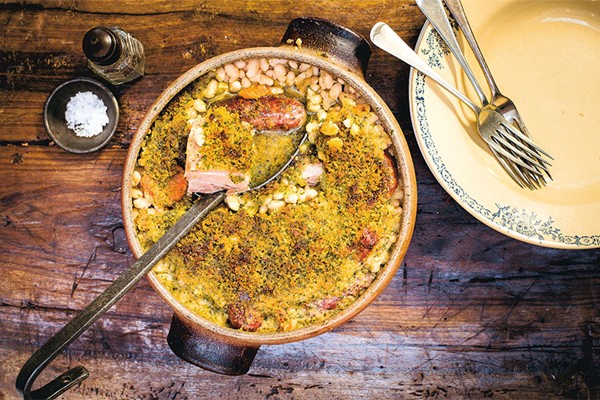 Pork cassoulet