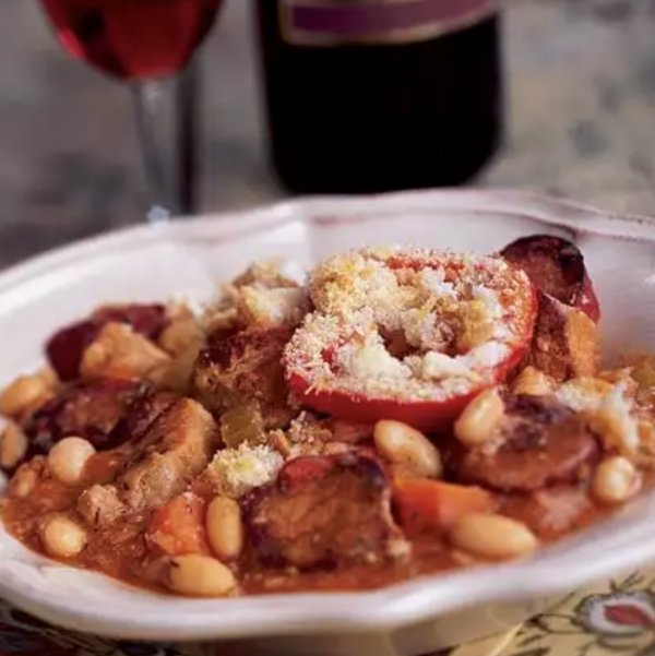 Pork cassoulet