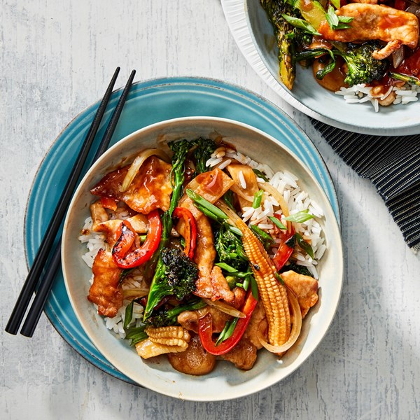 Pork chop suey