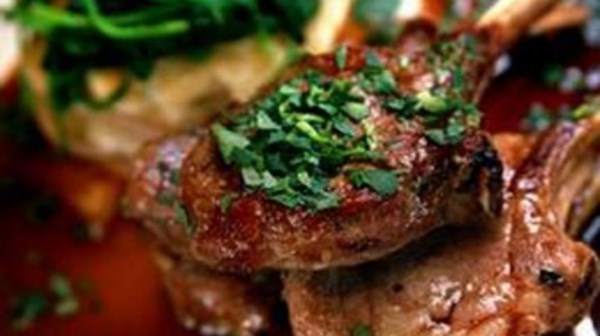 Pork chops with cavolo nero