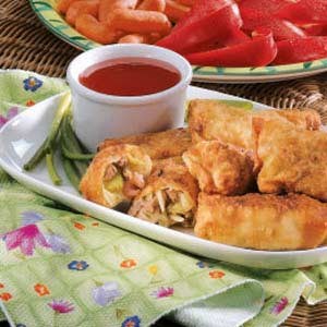 Pork egg rolls