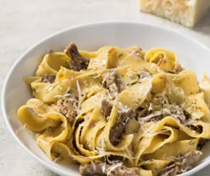 Pork, fennel, and lemon ragu with pappardelle