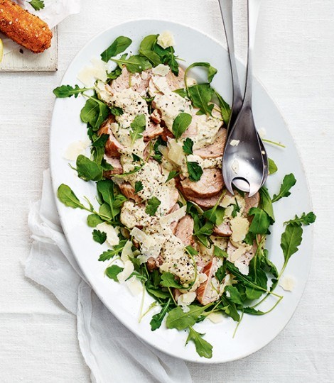 Pork fillet with cheat's tonnato