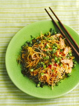 Pork fried noodles