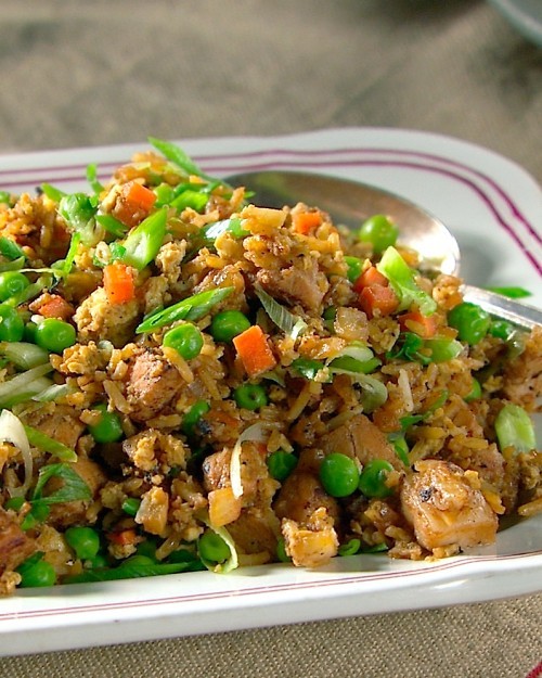 Pork fried rice