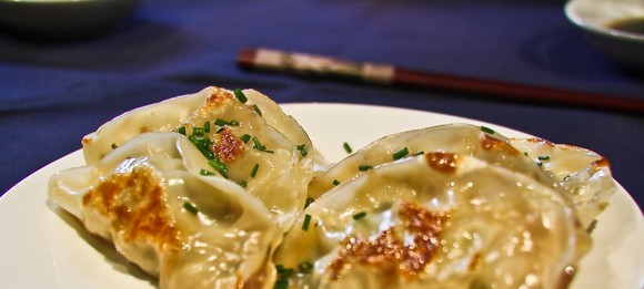 Pork gyoza
