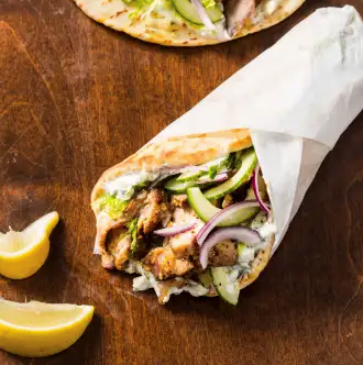 Pork gyro