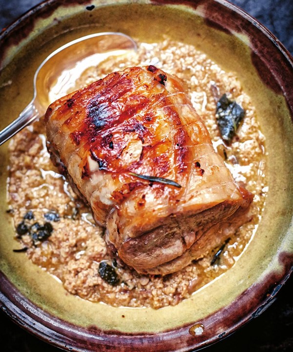 Pork in milk (Maiale al latte)