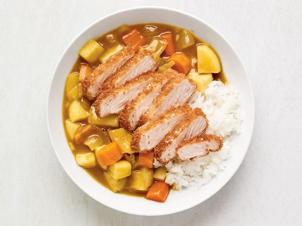 Pork katsu curry