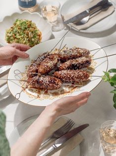 Pork kofta with apple molasses