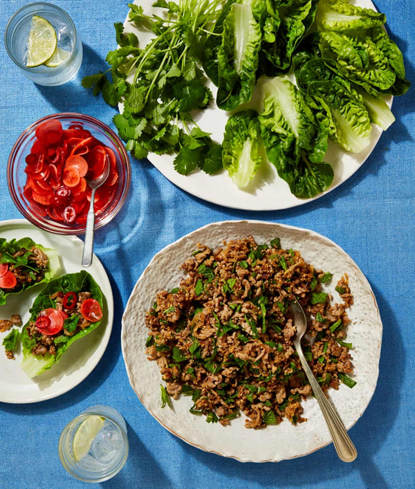 Pork larb