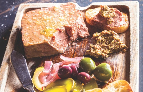 Pork liver mousse