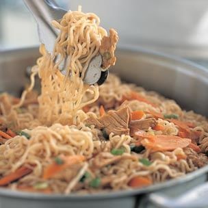 Pork lo mein 