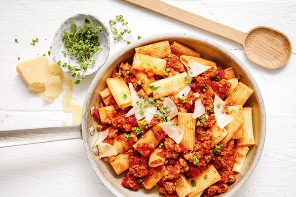 Pork, marjoram & Parmesan rind rigatoni