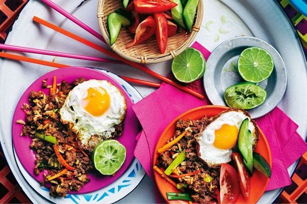 Pork nasi goreng