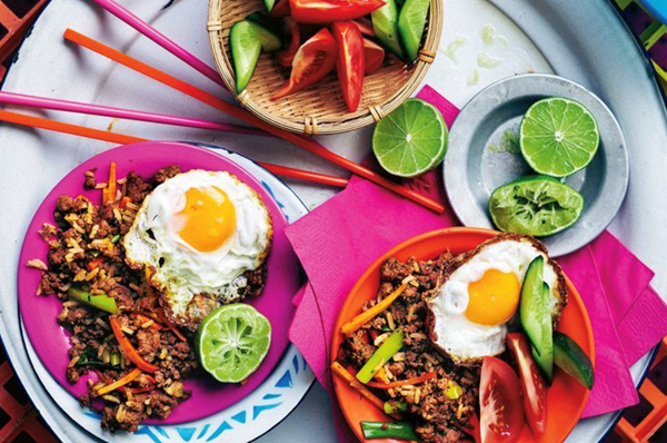 Pork nasi goreng