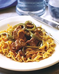 Pork paprikash