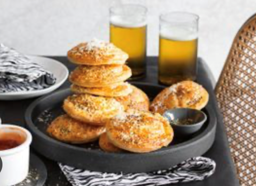 Pork, Parmesan and black pepper hand pies