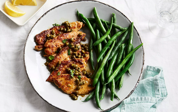  Pork piccata 