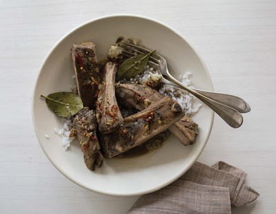Pork rib adobo